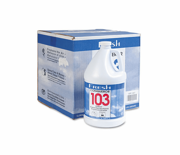 FPI1WBCHCT Conqueror 103 Odor Counteractant Concentrate, Cherry, 1 gal Bottle, 4/Carton By FRESH PRODUCTS