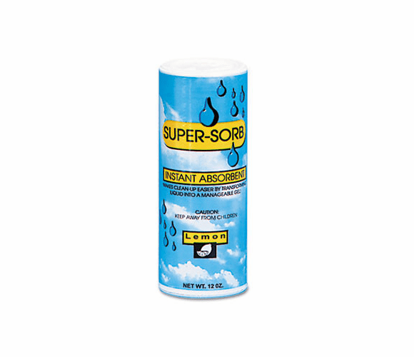 FPI614SSEA Supersorb Liquid Spills Absorbent, 12-oz. Shaker Can By FRESH PRODUCTS