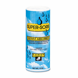 FPI614SSEA Supersorb Liquid Spills Absorbent, 12-oz. Shaker Can By FRESH PRODUCTS