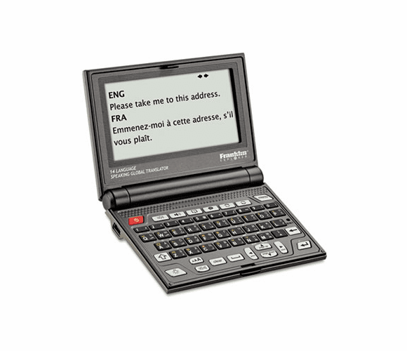 FRKEST5014 Explorer 14-Lang Speaking Global Translator w/Dictionary By FRANKLIN ELECTRONIC