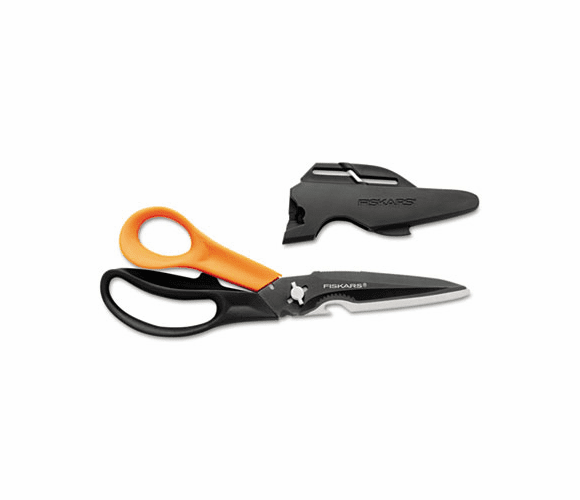 FSK01005692 Cuts+More, 9 in. Length, 3-1/2 in. Cut, Black/Orange By FISKARS MANUFACTURING CORP