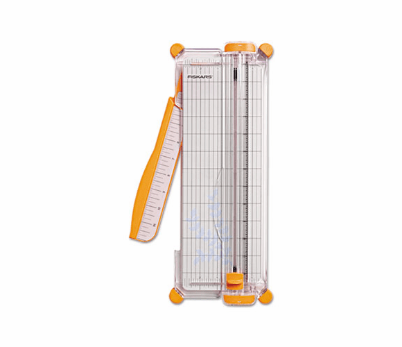 FSK1544501005 Personal Paper Trimmer, 10 Sheets, Plastic Base, 5 1/2" x 14" By FISKARS MANUFACTURING CORP