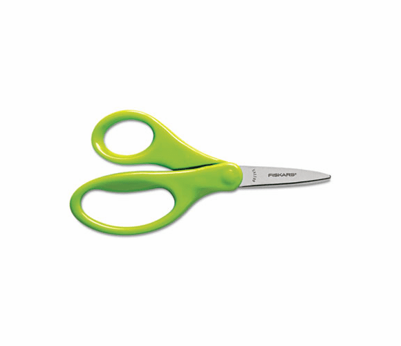 FSK94307097 Children's Safety Scissors, Pointed, 5 in. Length, 1-3/4 in. Cut By FISKARS MANUFACTURING CORP