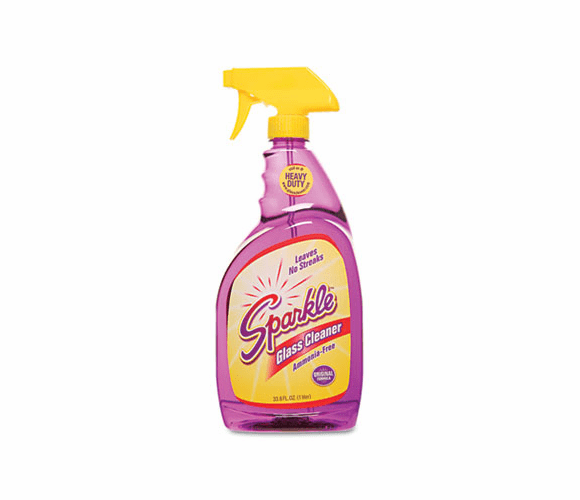 FUN20345CT Glass Cleaner, 33.8 oz. Spray Bottle, 12/Carton By A.J. FUNK AND CO