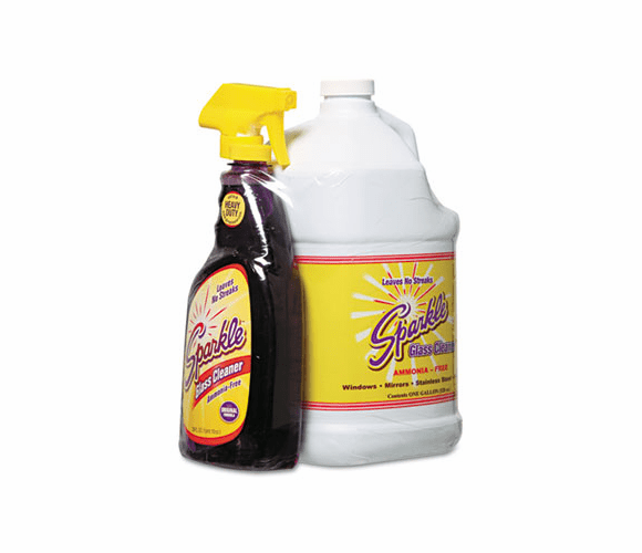 FUN20515 Glass Cleaner, One Trigger Bottle & One Gallon Refill By A.J. FUNK AND CO