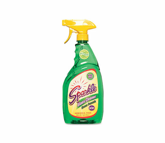 FUN30126 Green Formula Glass Cleaner, 26 oz. Trigger Spray Bottle By A.J. FUNK AND CO