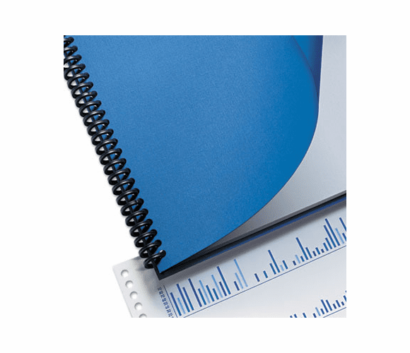 GBC2000513 Linen Textured Binding System Covers, 11-1/4 x 8-3/4, Navy, 200/Box By SWINGLINE