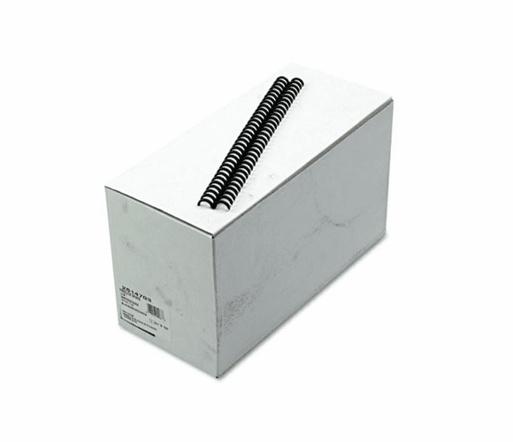 GBC2514703 ProClick Easy Edit Spines, 1/2" Diameter, 85 Sheet Capacity, Black, 100/Box By SWINGLINE