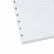GBC25166 CombBind Prepunched Paper, 8-1/2 x 11, White, 250/Pack By SWINGLINE