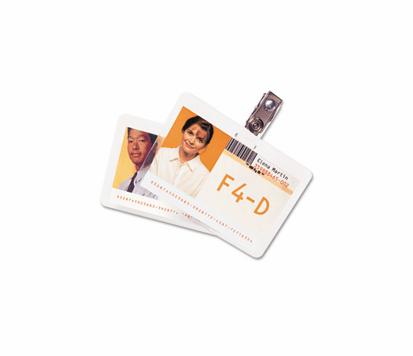 GBC3202011 HeatSeal Laminating Pouches, 5 mil, 2 9/16 x 3 3/4, Badge Size, 25/Pack By SWINGLINE