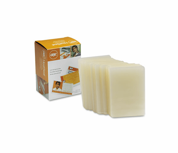 GBC3202104 HeatSeal Premium Laminating Pouches, 10 mil, 2 9/16 x 3 3/4, ID Size, 100 By SWINGLINE