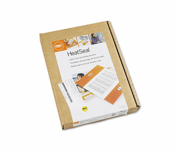 GBC3745100 HeatSeal Laminating Pouches, 1.5 mil, 11 1/2 x 9, 200/Box By SWINGLINE