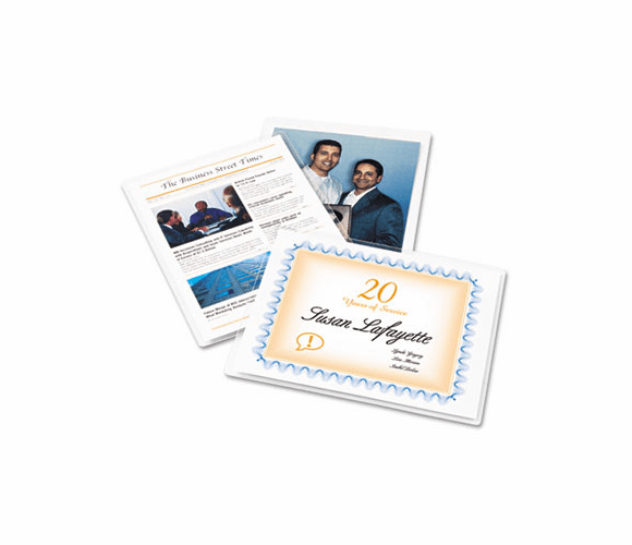 GBC3747281 HeatSeal Retrievable Premium Laminating Pouches, 4 mil, Letter Size, 25/Pack By SWINGLINE