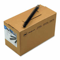 GBC4014185 CombBind Standard Spines, 3/4" Diameter, 150 Sheet Capacity, Navy Blue, 100/Box By SWINGLINE