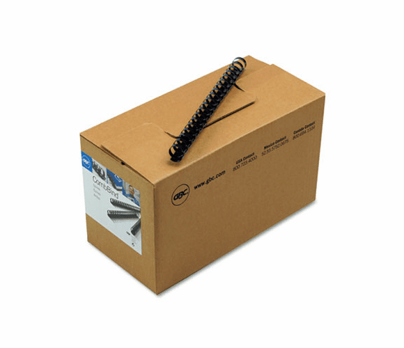 GBC4014185 CombBind Standard Spines, 3/4" Diameter, 150 Sheet Capacity, Navy Blue, 100/Box By SWINGLINE