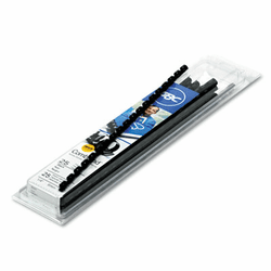 GBC4090010 CombBind Standard Spines, 1/4" Diameter, 25 Sheet Capacity, Black, 25/Box By SWINGLINE