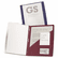GBC71110 IMPACT Frosted Front Report Cover with Tall Pocket, 11 x 8-1/2, Burgundy, 5/Pack By GBC-COMMERCIAL & CONSUMER GRP