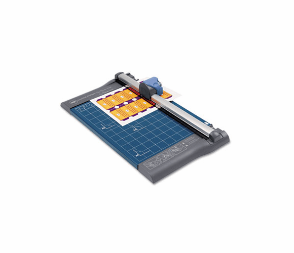 GBC9413 SmartCut Rotary Dial-A-Blade Trimmer, 10 Sheets, Metal Base, 18" x 11" By ACCO BRANDS, INC.