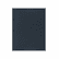 GBC9742490 Leather Look Binding System Covers, 11 x 8-1/2, Navy/Navy, 100 Sets/Box By SWINGLINE