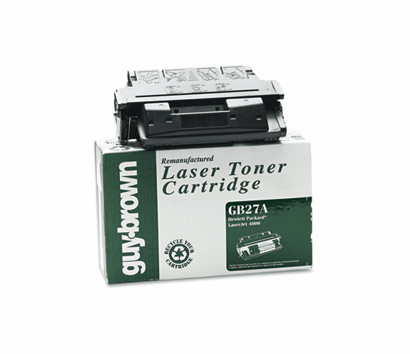GBPGB27A GB27A (C4127A) Laser Cartridge, Standard-Yield, 6000 Page-Yield, Black By GUY BROWN PRODUCTS