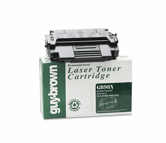 GBPGB98X GB98X (92298X) Laser Cartridge, High-Yield, 8800 Page-Yield, By GUY BROWN PRODUCTS