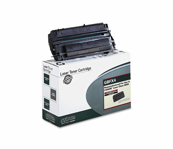 GBPGBFX4 GBFX4 Laser Cartridge, Standard-Yield, 4000 Page-Yield, Black By GUY BROWN PRODUCTS