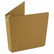 GDP00004 Original Zero Waste Corrugated Binder, 1" Capacity, 8-1/2 x 11, Brown Kraft By SUSTAINABLE GROUP