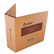 GDP00019 Original Zero Waste Corrugated Binder, 3" Capacity, 8-1/2 x 11, Brown Kraft By SUSTAINABLE GROUP