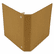 GDP00024 Select Zero Waste Chipboard Binder, 1-1/2" Capacity, 8-1/2 x 11, Brown Kraft By SUSTAINABLE GROUP