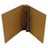 GDP00024 Select Zero Waste Chipboard Binder, 1-1/2" Capacity, 8-1/2 x 11, Brown Kraft By SUSTAINABLE GROUP