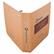 GDP00024 Select Zero Waste Chipboard Binder, 1-1/2" Capacity, 8-1/2 x 11, Brown Kraft By SUSTAINABLE GROUP
