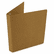 GDP00048 Select Zero Waste Chipboard Binder, 1" Capacity, 8-1/2 x 11, Brown Kraft By SUSTAINABLE GROUP