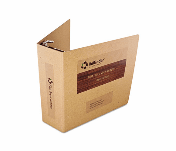 GDP00050 Select Zero Waste Chipboard Binder, 3" Capacity, 8-1/2 x 11, Brown Kraft By SUSTAINABLE GROUP