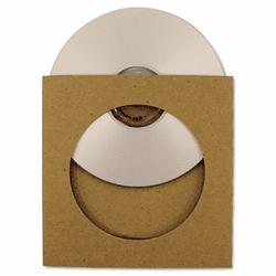 GDP00083 ReSleeve CD Sleeves with View Window, 25/Pack By SUSTAINABLE GROUP