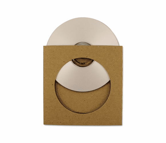 GDP00083 ReSleeve CD Sleeves with View Window, 25/Pack By SUSTAINABLE GROUP