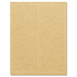 GDP00090 RePlay Laser CD/DVD Labels, Matte Brown, 50 Labels per Pack By SUSTAINABLE GROUP