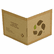GDP00090 RePlay Laser CD/DVD Labels, Matte Brown, 50 Labels per Pack By SUSTAINABLE GROUP