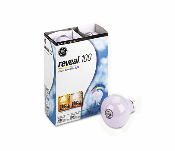 GEL48690 Incandescent Globe Bulbs, 100 Watts, 4/Pack By GENERAL ELECTRIC CO.