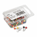 GEMMTA Map Tacks, Plastic, Assorted, 3/8", 100/Box By ADVANTUS CORPORATION