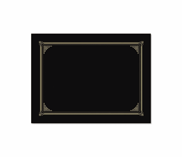 GEO47400 Certificate/Document Cover, 12-1/2 x 9-3/4, Metallic Gray, 6/Pack By GEOGRAPHICS