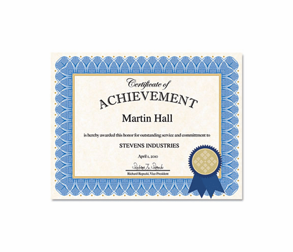 GEO47404 Certificate Kit, Blue Spiral By GEOGRAPHICS