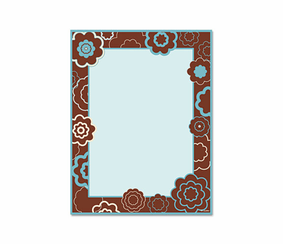 GEO47641 Design Paper, 24 lb., Bohemian Rhapsody, 8-1/2 x 11, 100/Pack By GEOGRAPHICS