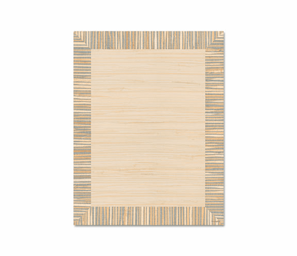 GEO47654 Design Paper, 24 lb, Bamboo Weaved, 8-1/2 x 11, 100/Pack By GEOGRAPHICS