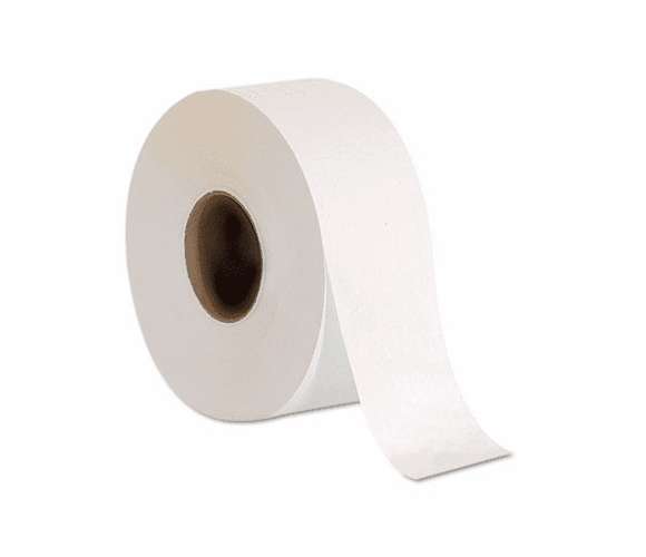 GEP13718 Jumbo Jr. One-Ply Bath Tissue Roll, 9" dia, 2000 ft, 8 Rolls/Carton By GEORGIA PACIFIC
