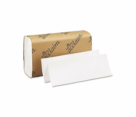 GEP20204 Folded Paper Towel, 9-1/4 x 9-1/2, White, 250/Pack, 16/Carton By GEORGIA PACIFIC