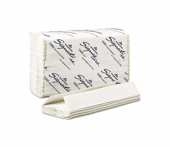 GEP23000 C-Fold Paper Towels, 10-1/4 x 13-1/4, White, 120/Pack, 12/Carton By GEORGIA PACIFIC