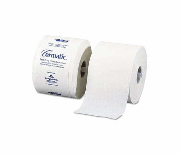 GEP2520 Embossed Bath Tissue, Two-Ply, White, 1000 Sheets/Roll, 36 Rolls/Carton By GEORGIA PACIFIC