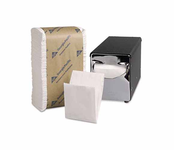 GEP39201CT Low Fold Dispenser Napkins, 9 x 12, White, 8000/Carton By GEORGIA PACIFIC