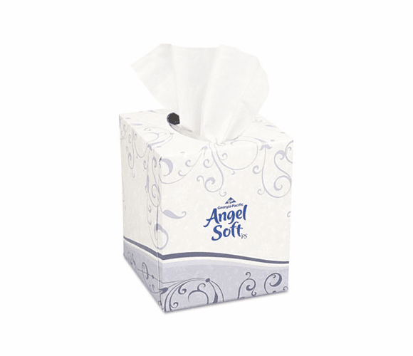 GEP46580BX Premium Facial Tissue, Cube Box, 96 Sheets/Box, White By GEORGIA PACIFIC