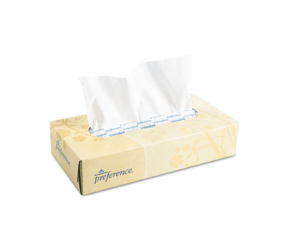 GEP48100 Facial Tissue, Flat Box, 100 Sheets/Box, 30 Boxes/Carton By GEORGIA PACIFIC